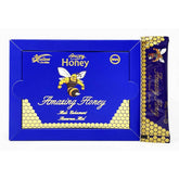Back label of Amazing Honey sachet showing ingredients and usage directions.